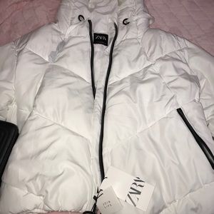 Zara puffer coat